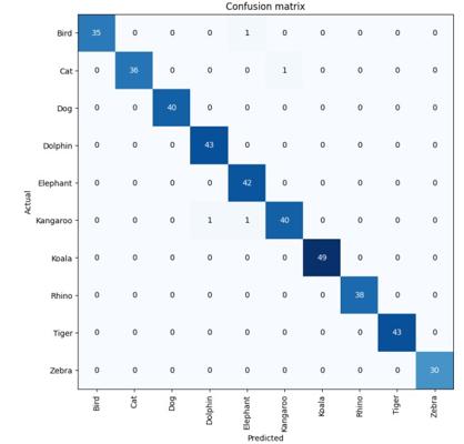 Post 003 - Confusion Matrix | Xinchuan Fan’s Wonderful fast.ai Blog